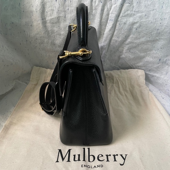 Mulberry Black Mini Seaton - Picture 3 of 16
